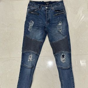 Boohoo Man Blue Denim